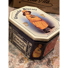 Load image into Gallery viewer, Vintage Nabisco Uneeda Biscuit Tin Replica Design 1923 by Bristol Ware C1