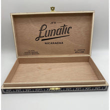 Load image into Gallery viewer, JFR Lunatic Nicaragua, Lunatic Maduro El Loquito Cigar Box Wood. D-1